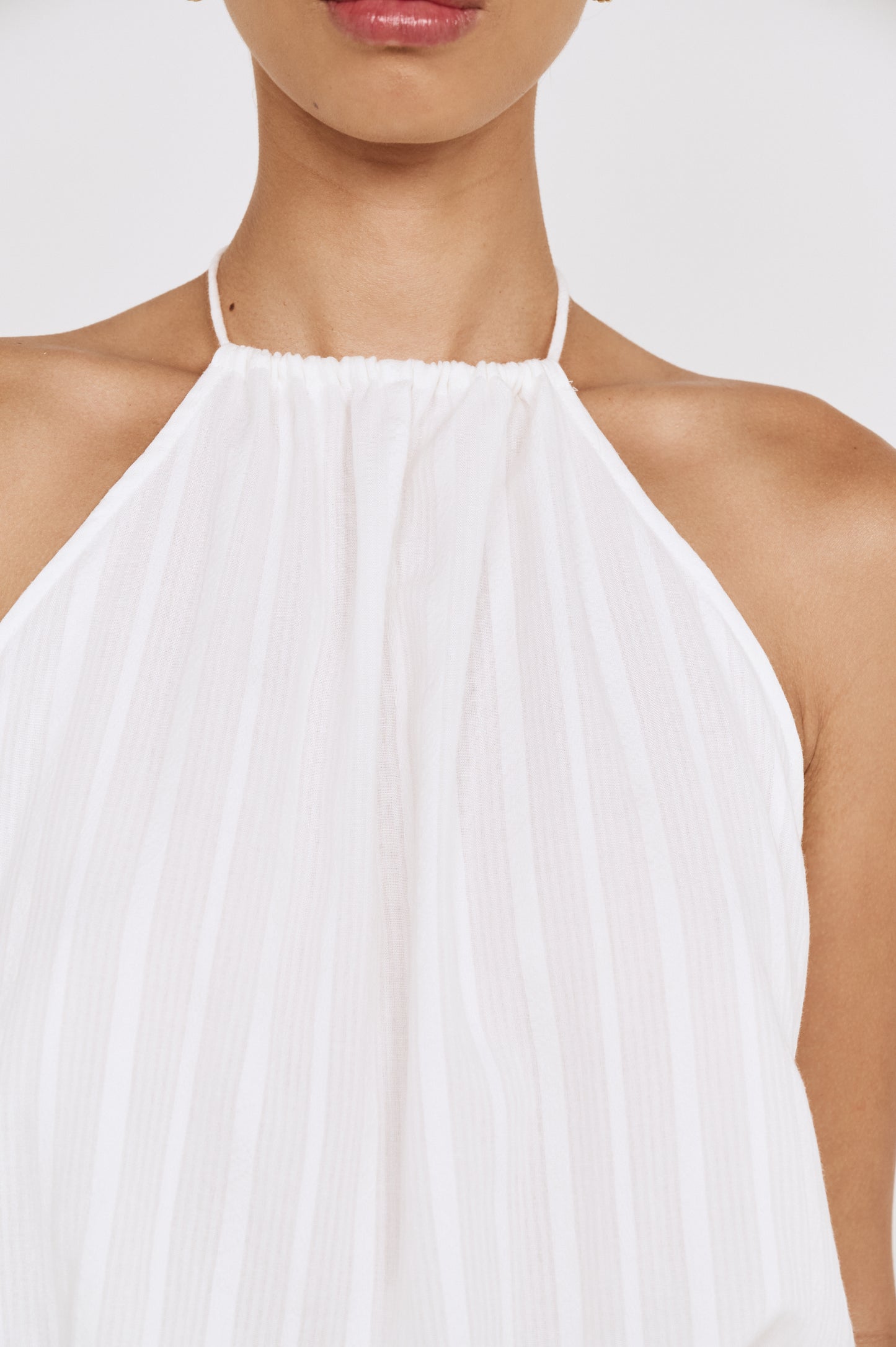 Pre order FEB - Irene Halter Playsuit
