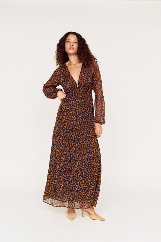 Pre Order MAY - Liv U-Wire Maxi Dress