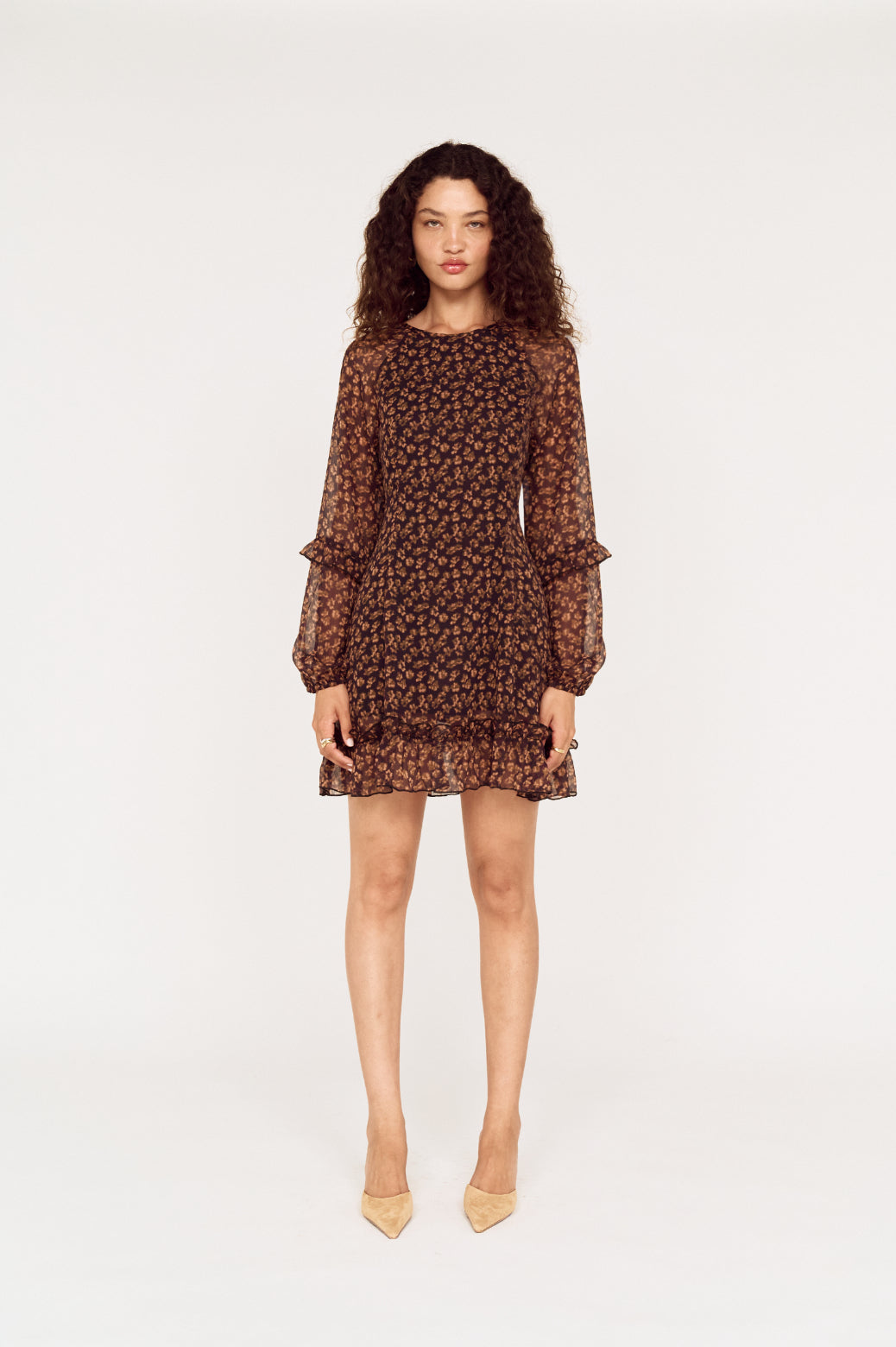 Pre Order MAY - Liv Panelled Mini Dress