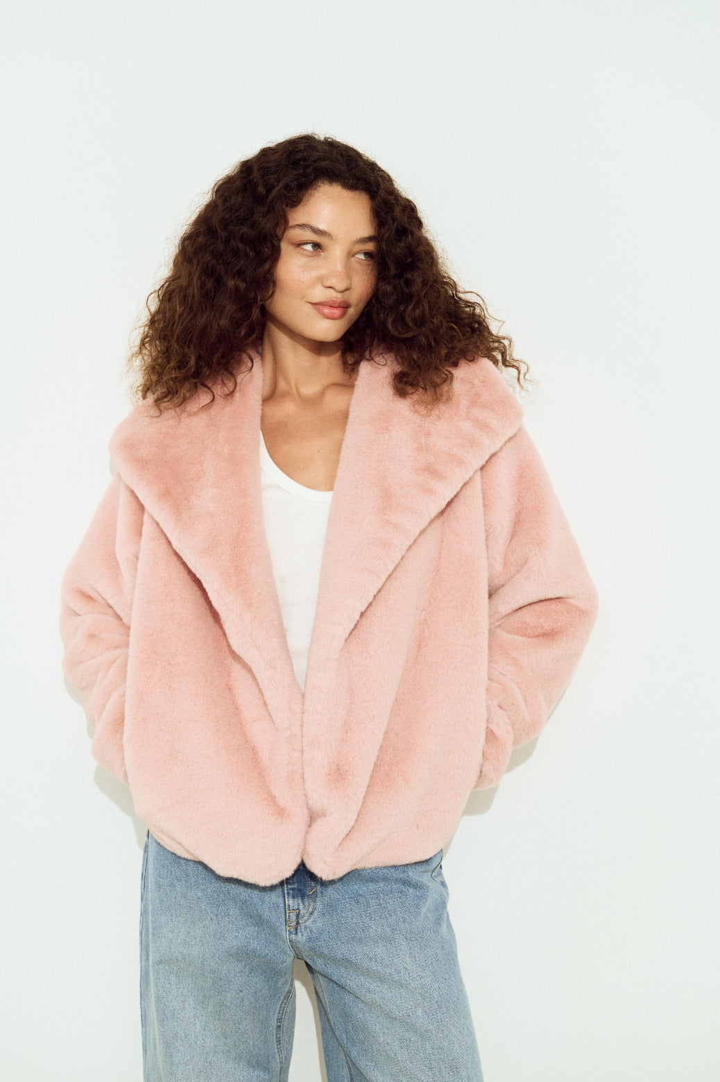 Pre Order JUNE - Sigrid Faux Fur Coat