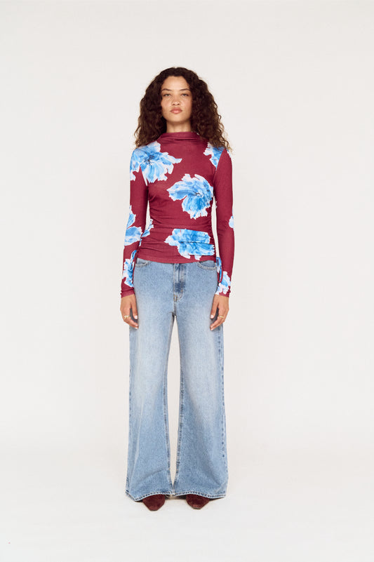 Pre Order APRIL - Fiorella Mesh Top