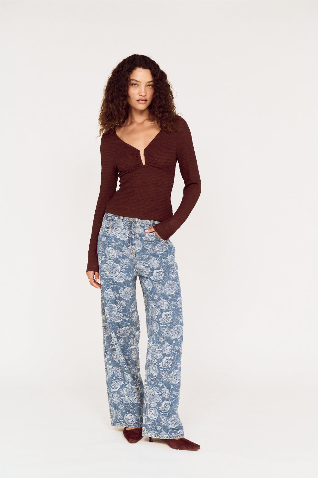 Pre Order MAY - Calla Denim Pants