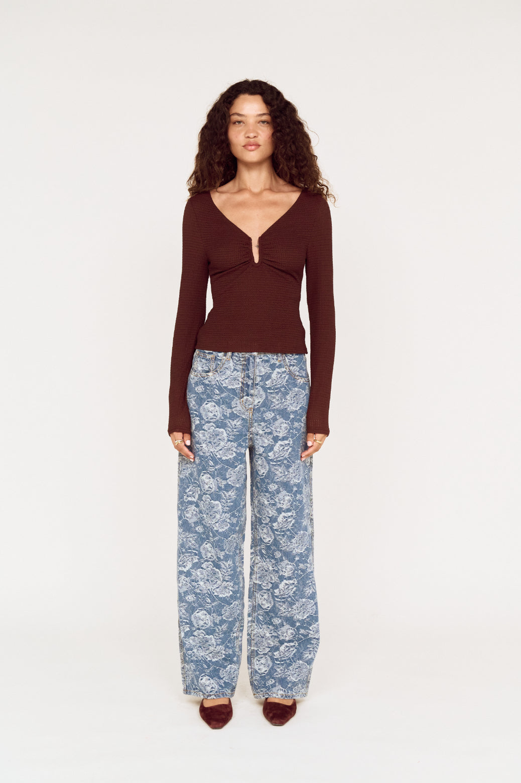 Pre Order MAY - Calla Denim Pants