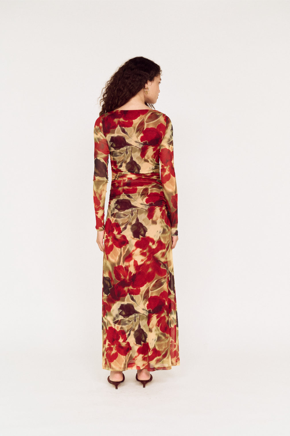 Pre Order MAY - Selma Mesh Midi Dress