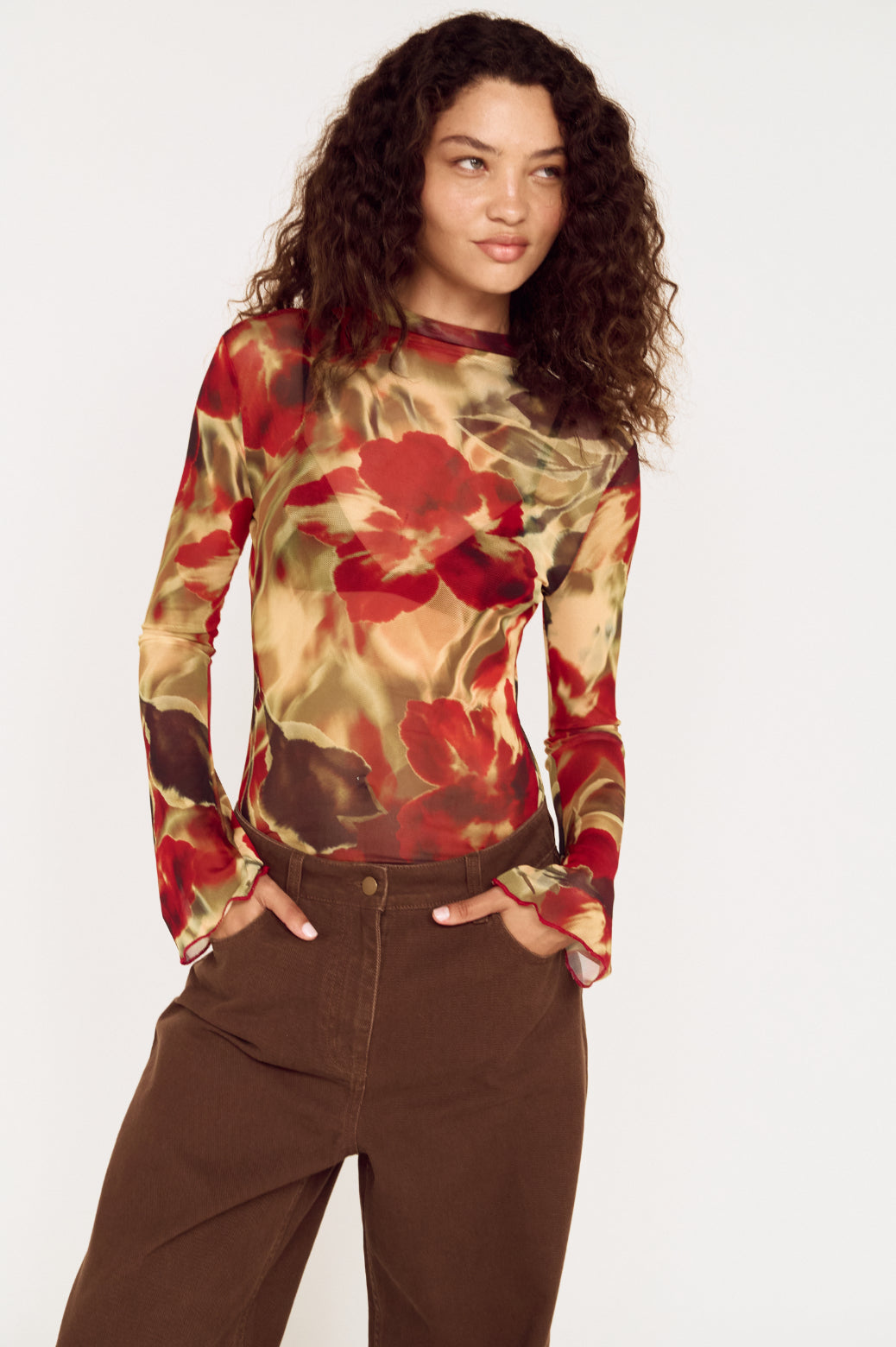 Pre Order MAY - Selma Mesh Top