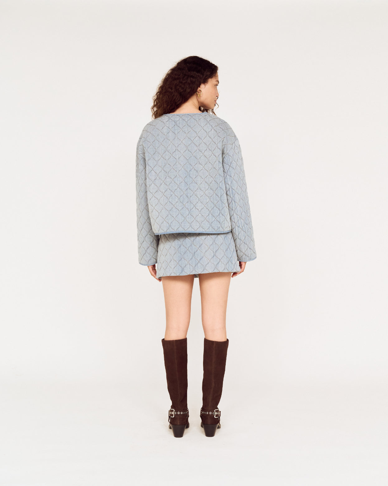 Pre Order JUNE - Anine Quilted Skirt