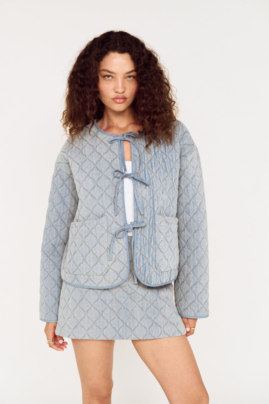 Pre Order JUNE - Anine Quilted Skirt