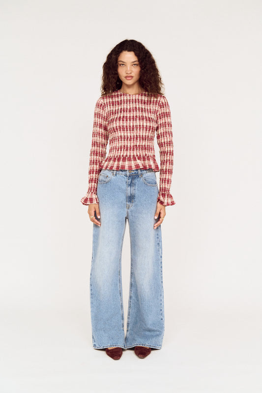 Pre Order APRIL - Anouk Shirred Top