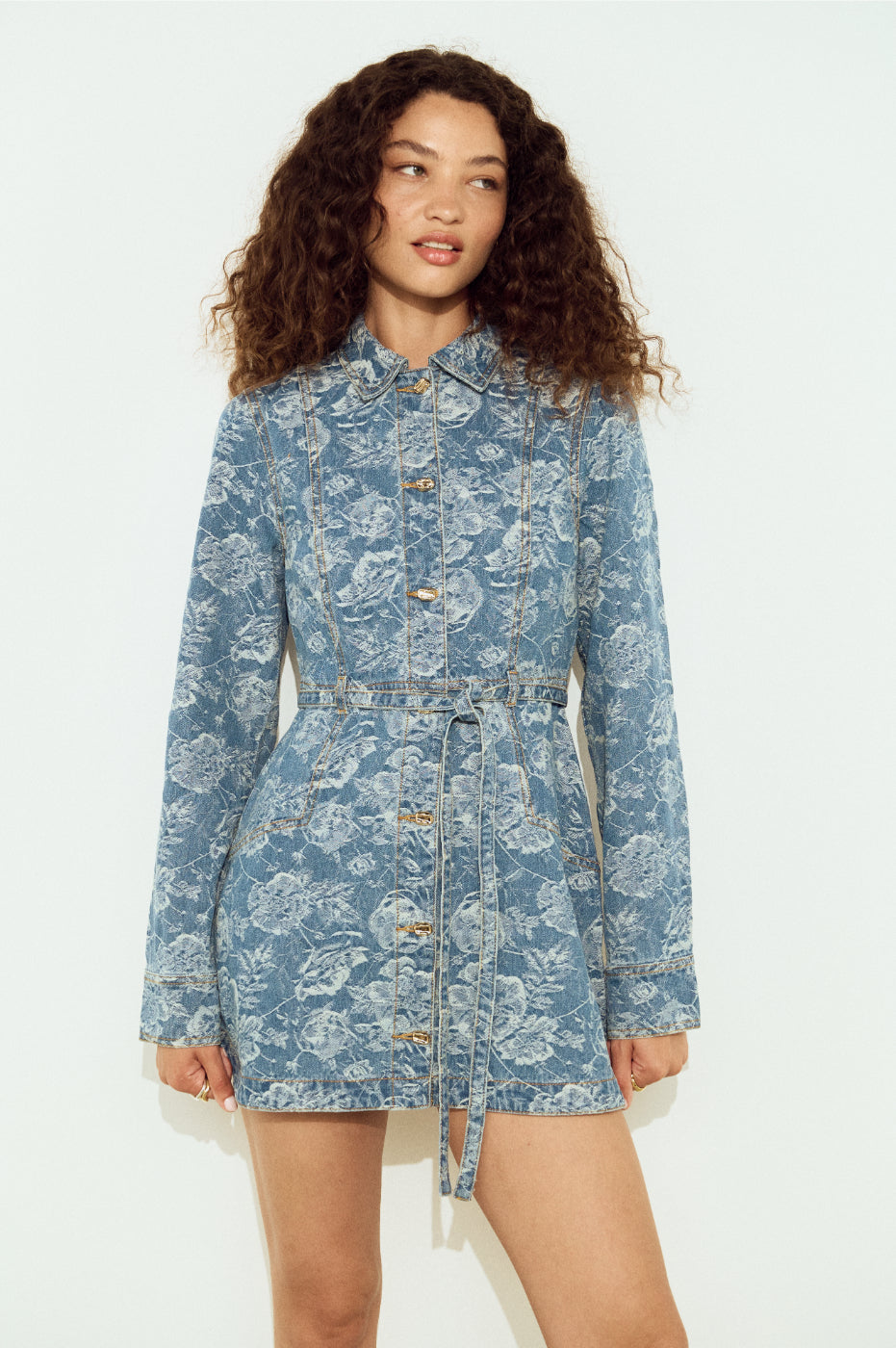 Pre Order MAY - Calla Denim Dress
