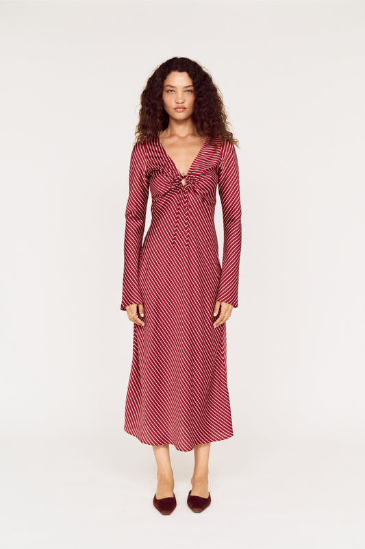 Pre Order JUNE - Leni Bias Midi Dress