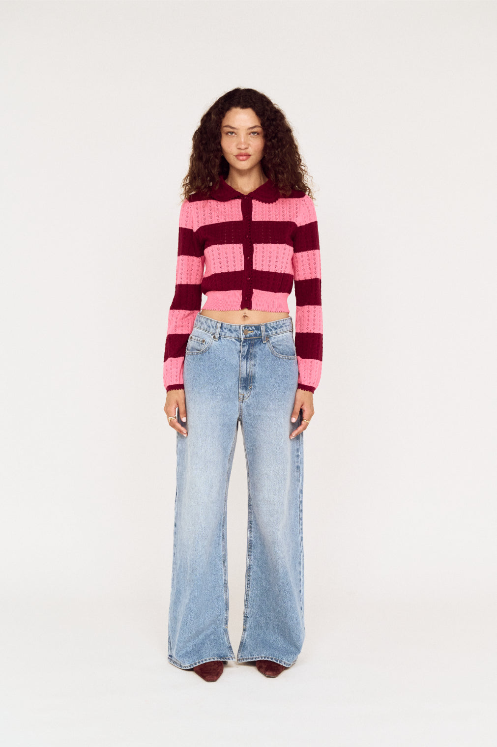 Pre Order APRIL - Selena Pointelle Cardi