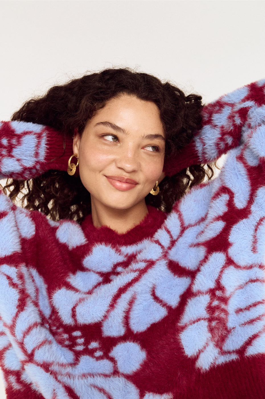 Pre Order APRIL - Amara Intarsia Knit