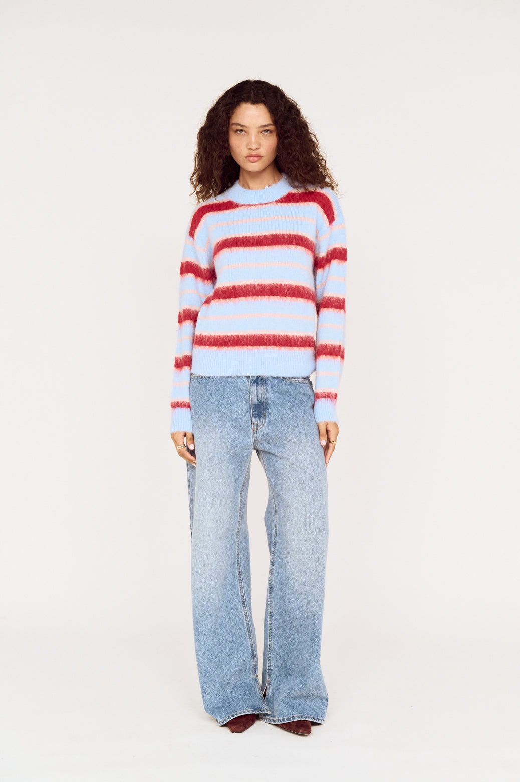 Pre Order JUNE - Elka Stripe Knit