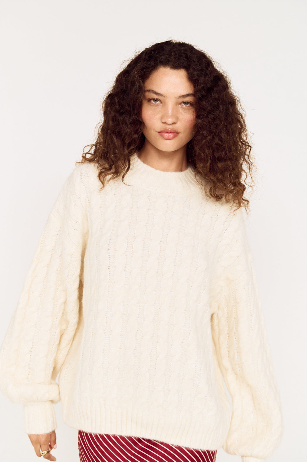 Pre Order JUNE - Elka Cable Knit