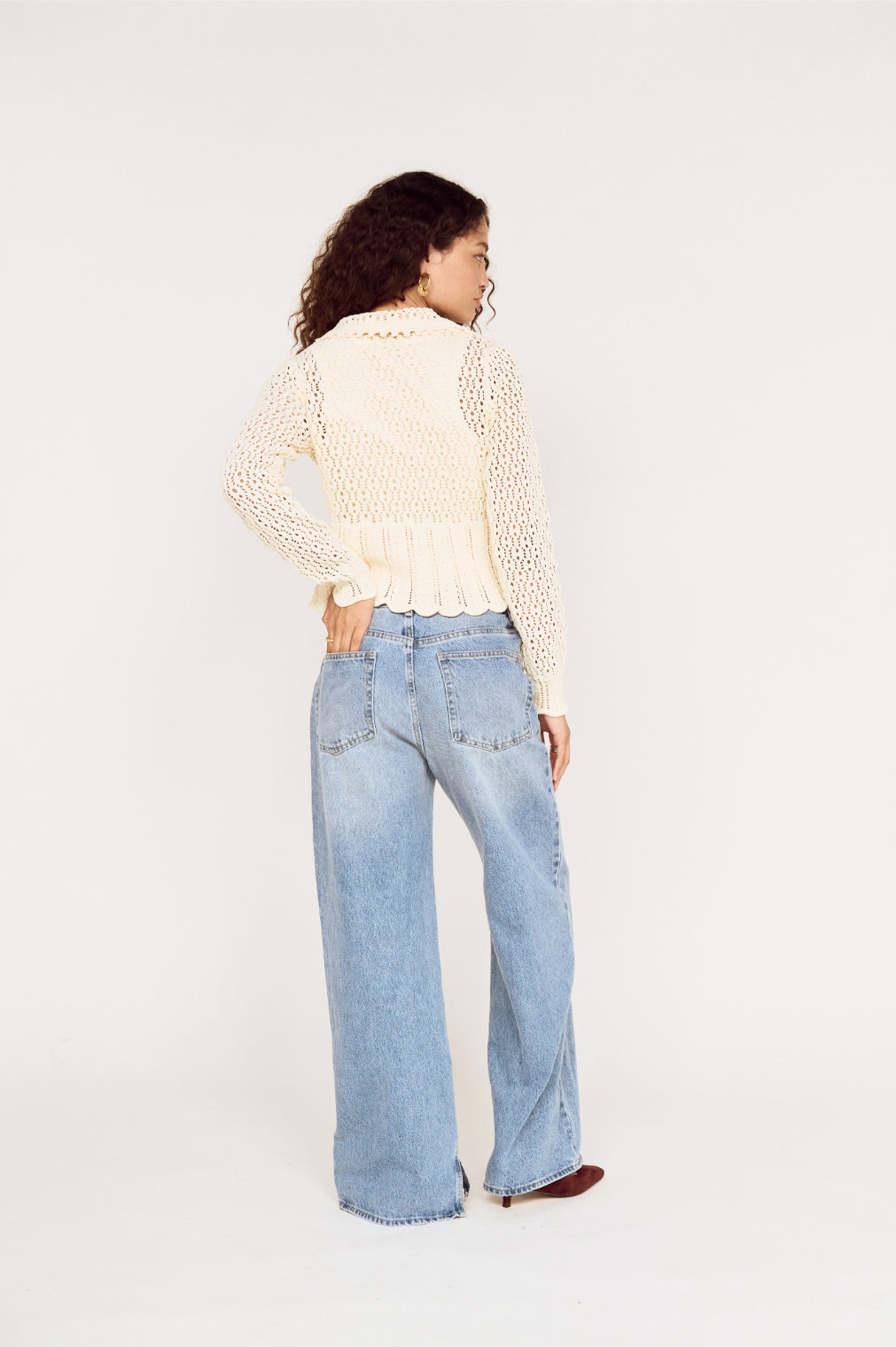 Pre Order MAY - Niva Pointelle Cardi