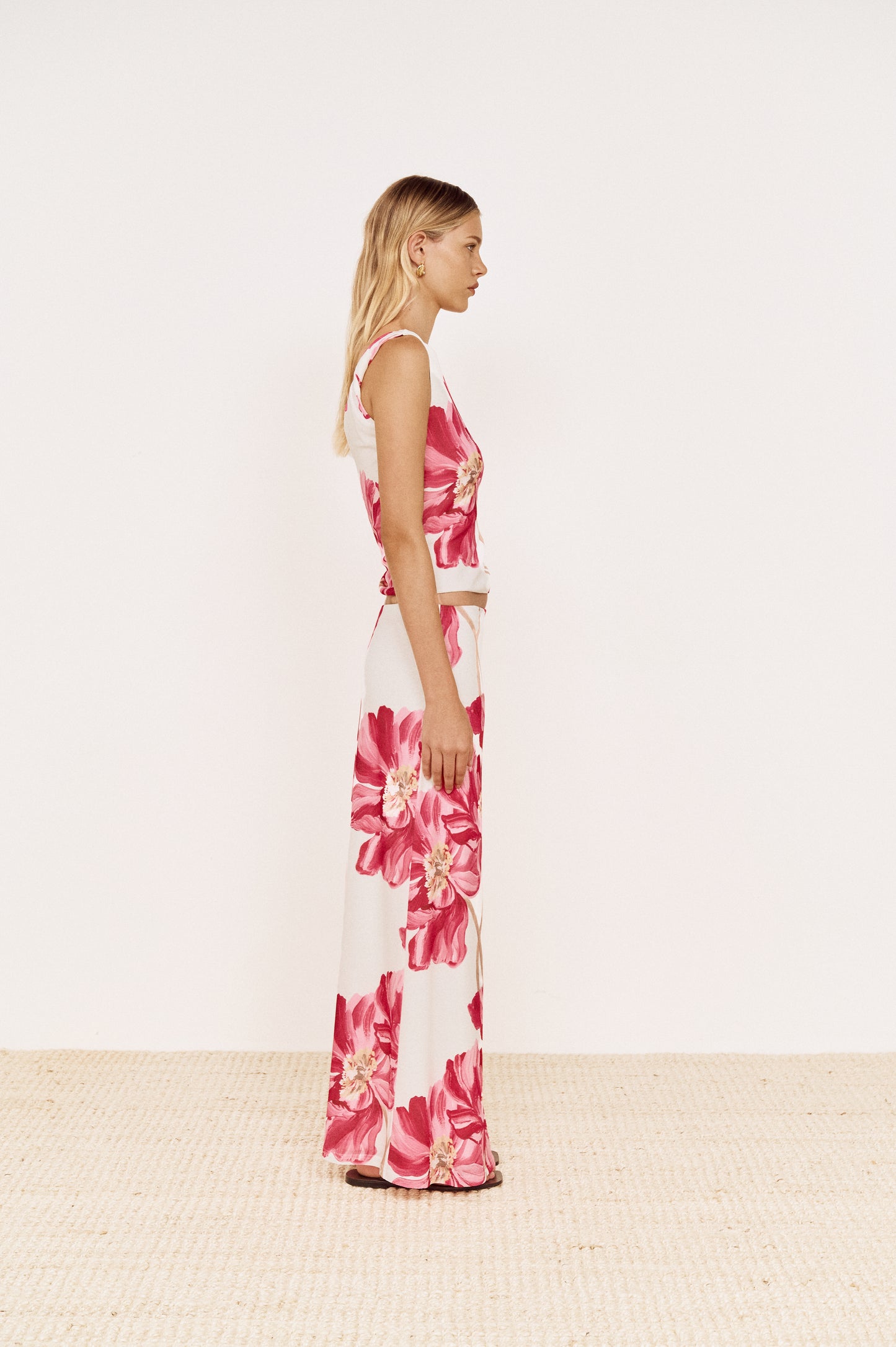 Pre order OCT - Chloe Mesh Skirt - Floral