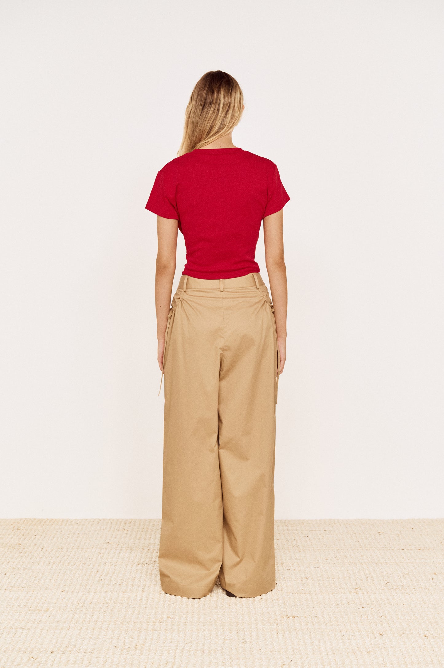 Pre order OCT - Delilah Mini Tee - Red