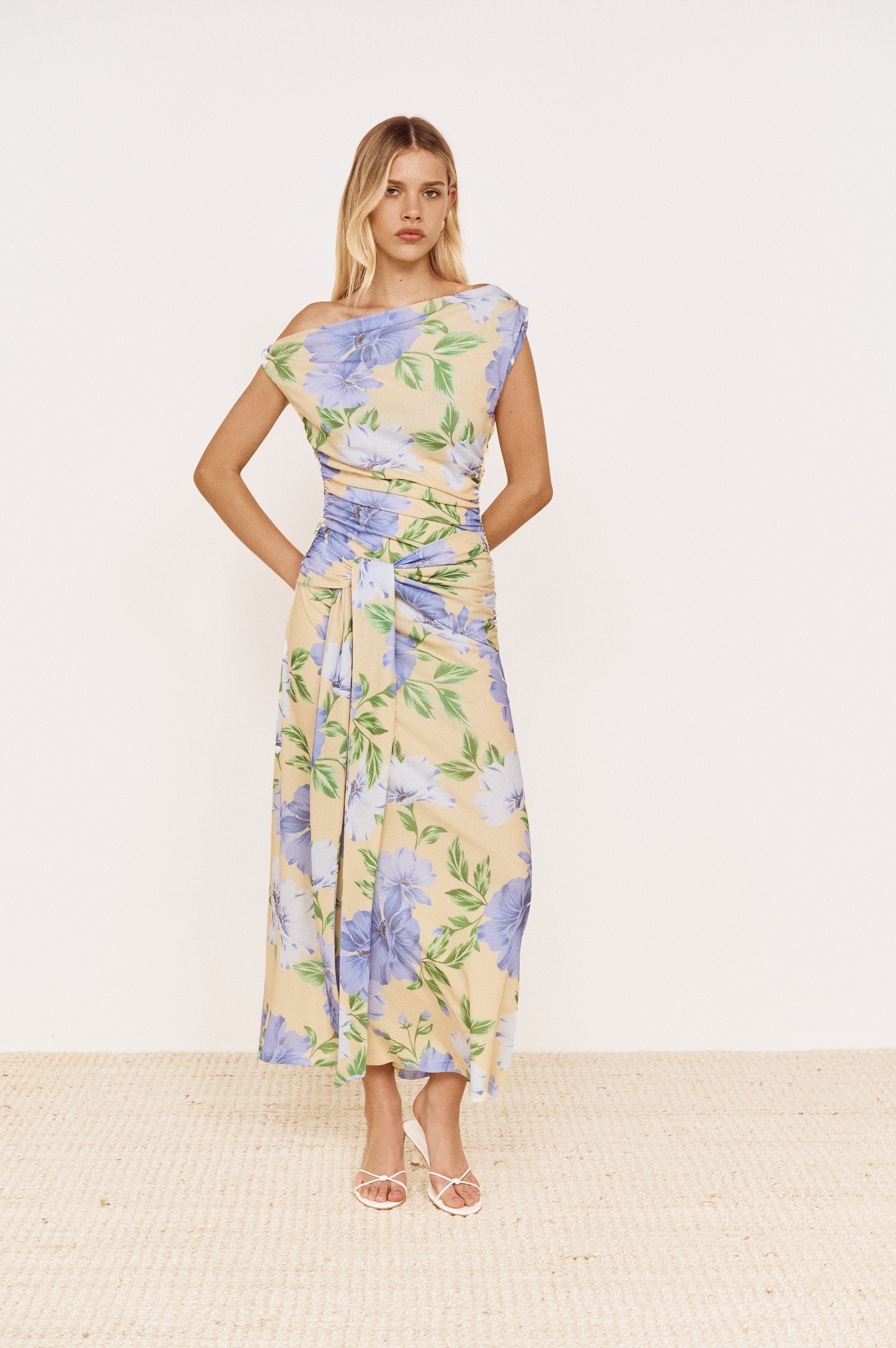 Pre order DEC - Sabine Mesh Maxi Dress - Floral