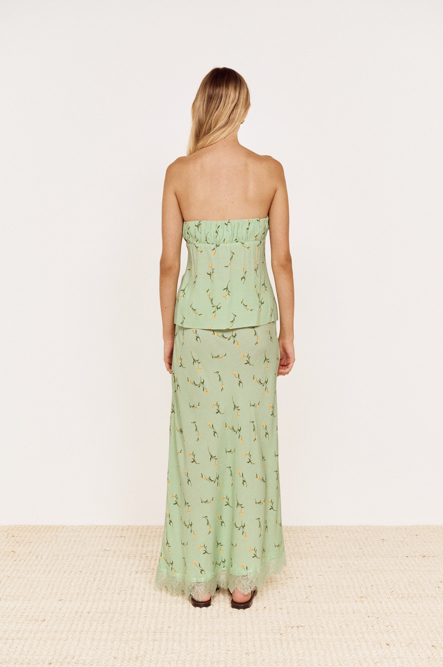 Pre order NOV - Penelope Strapless top - Floral