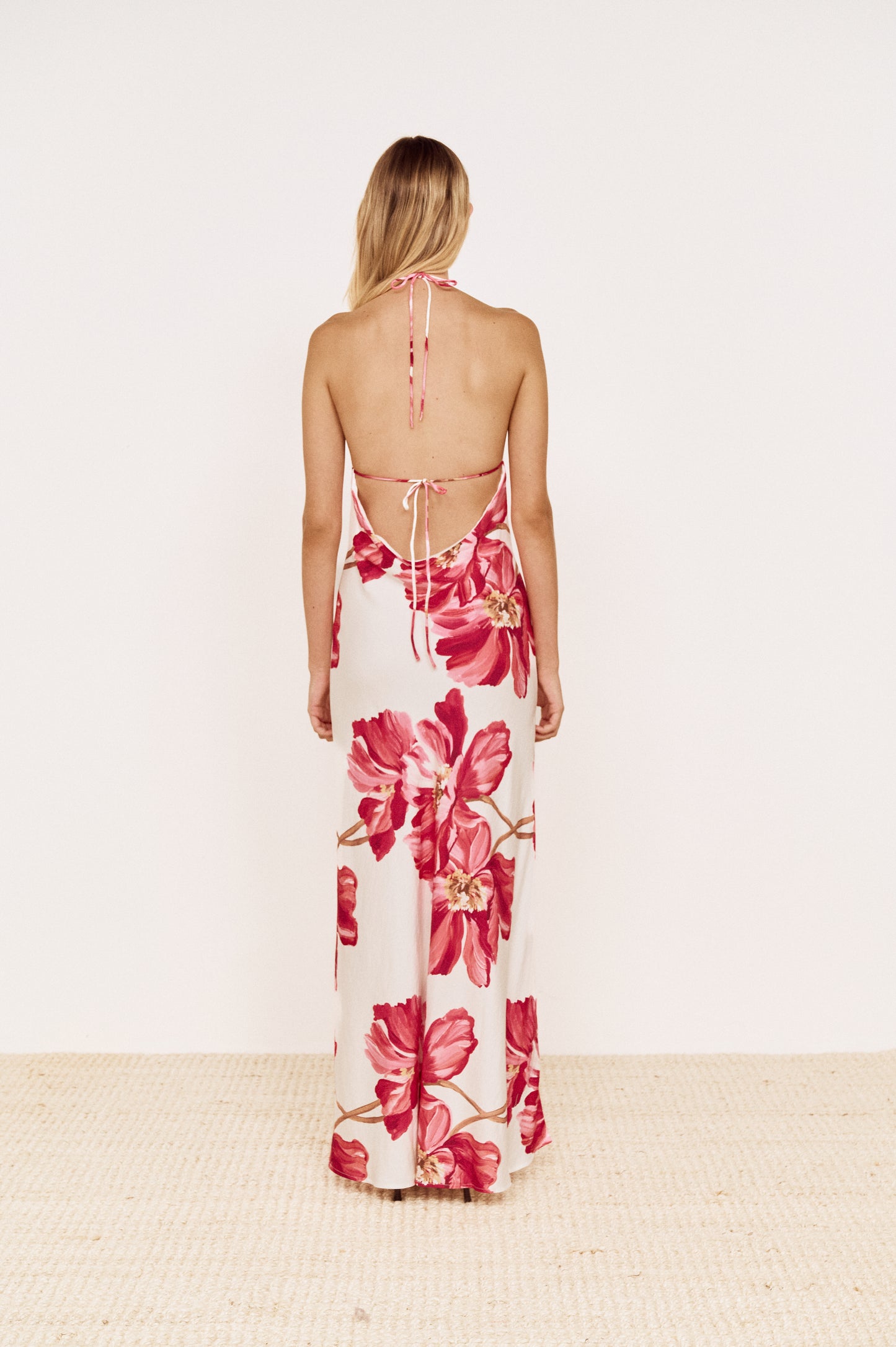 Pre order OCT - Chloe Bias Maxi Dress - Floral
