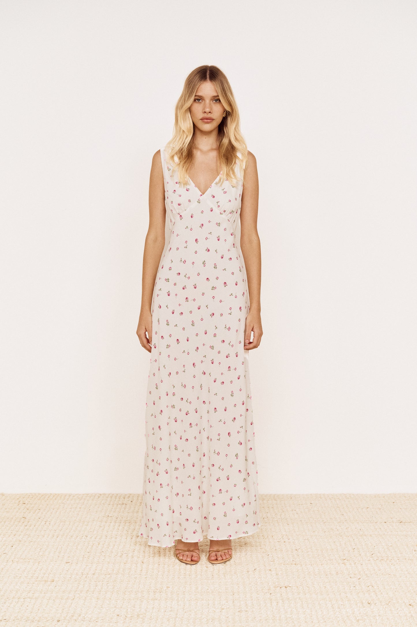 Pre order NOV - Rosalia Bias Maxi Dress - Floral