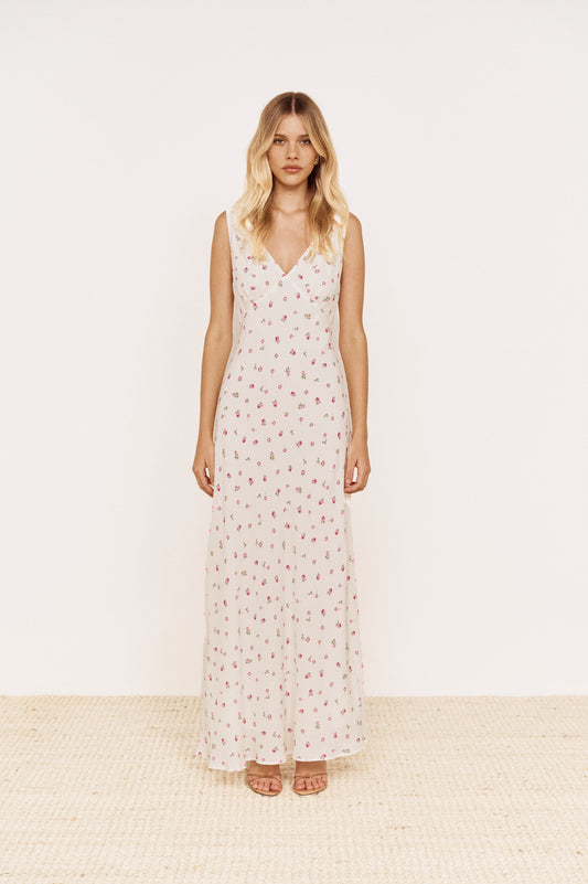 Pre order NOV - Rosalia Bias Maxi Dress - Floral