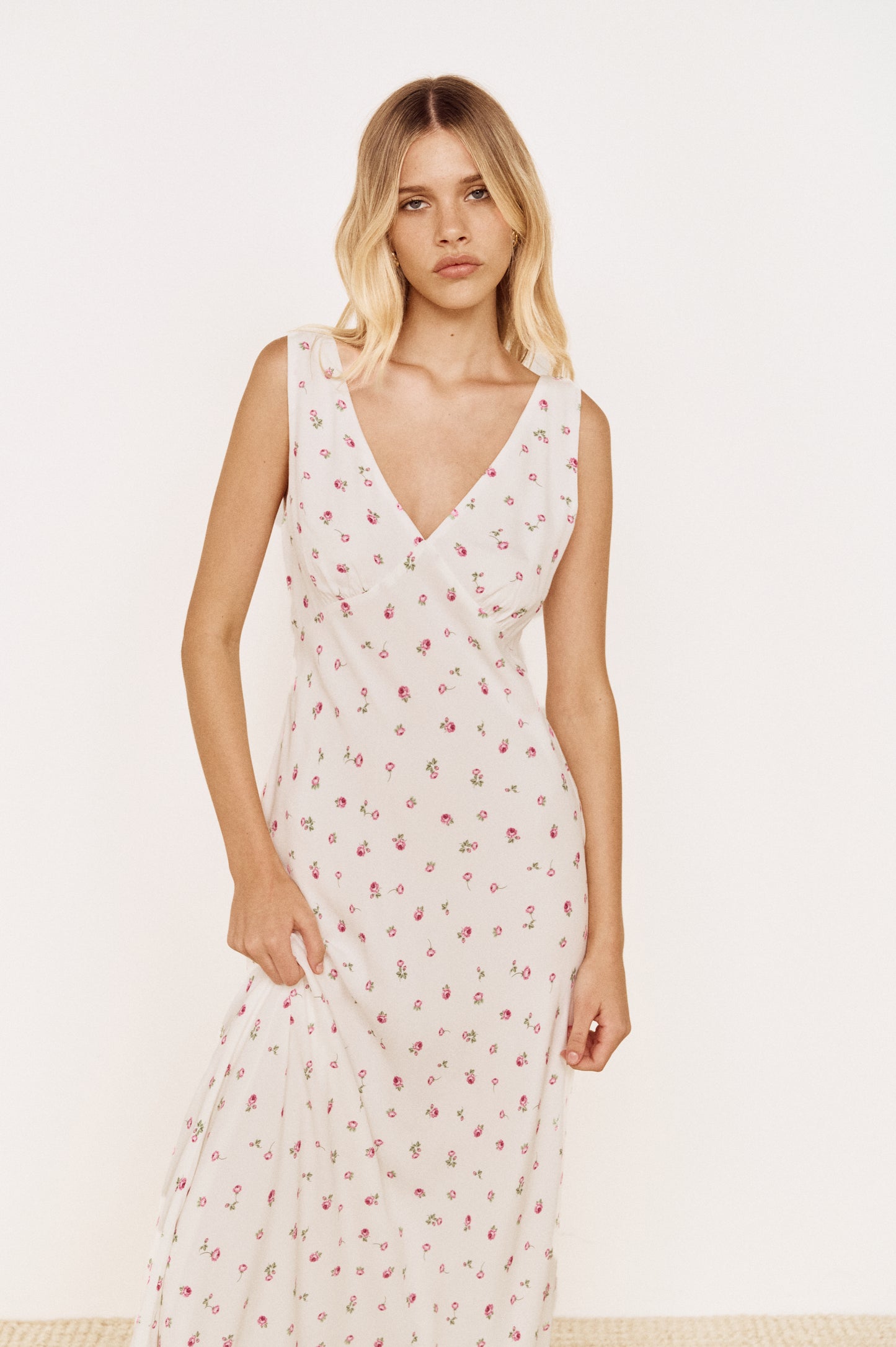 Pre order NOV - Rosalia Bias Maxi Dress - Floral
