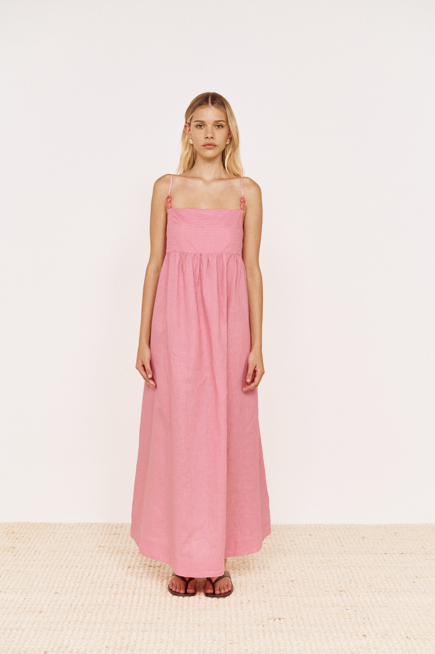 Pre order OCT - Blair Maxi Sun Dress - Rose
