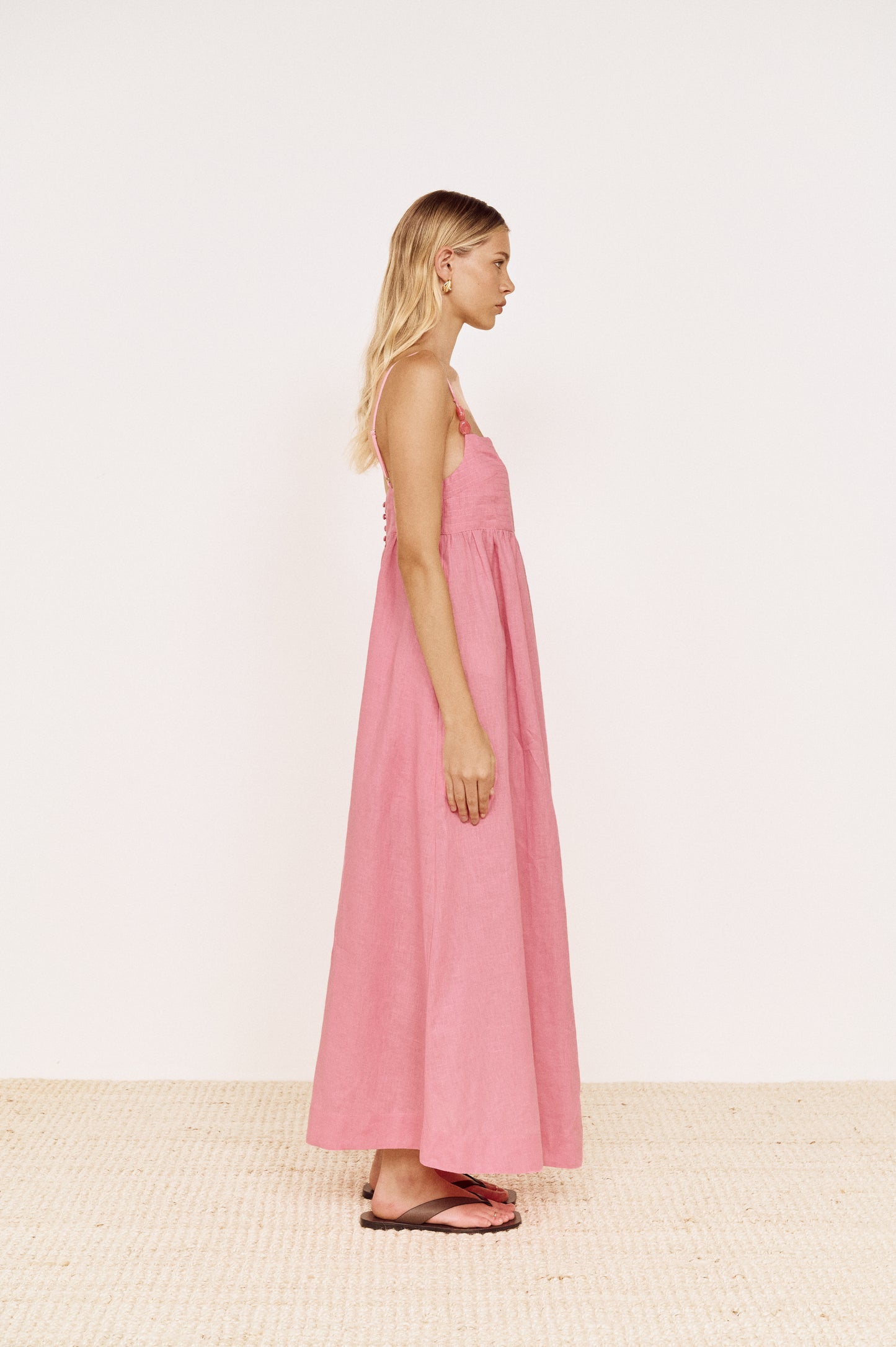 Pre order OCT - Blair Maxi Sun Dress - Rose