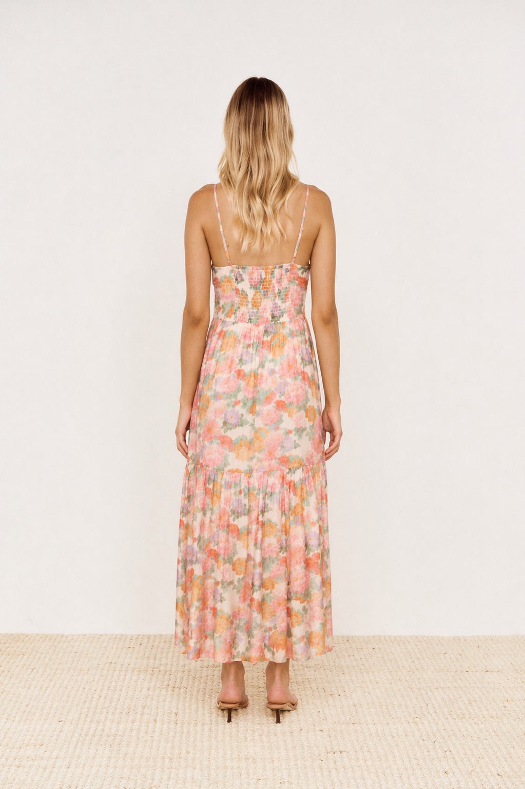 Pre order NOV - Jessie Midi Dress - Floral