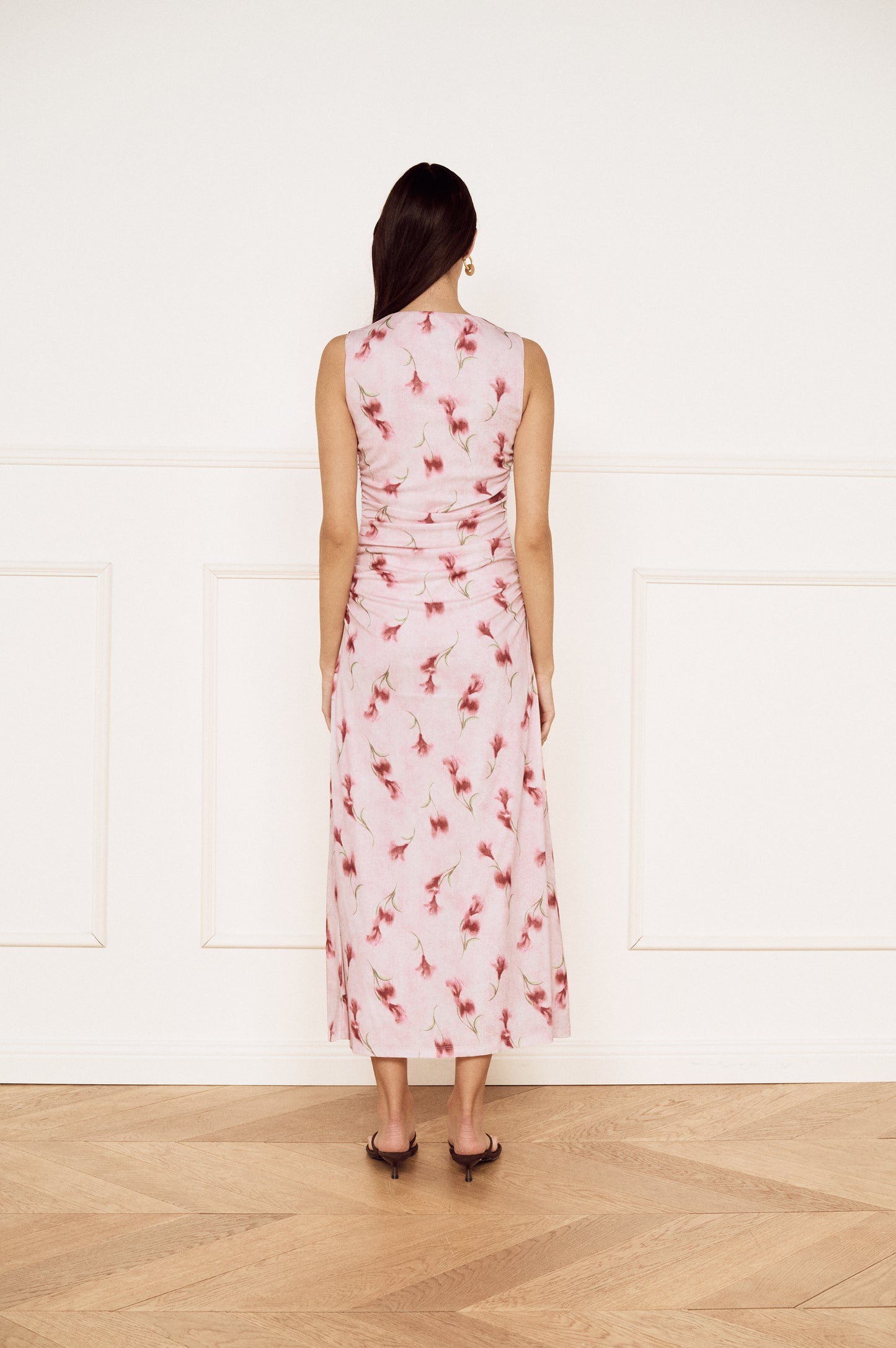 Pre Order FEB - Bonnie Mesh Midi Dress