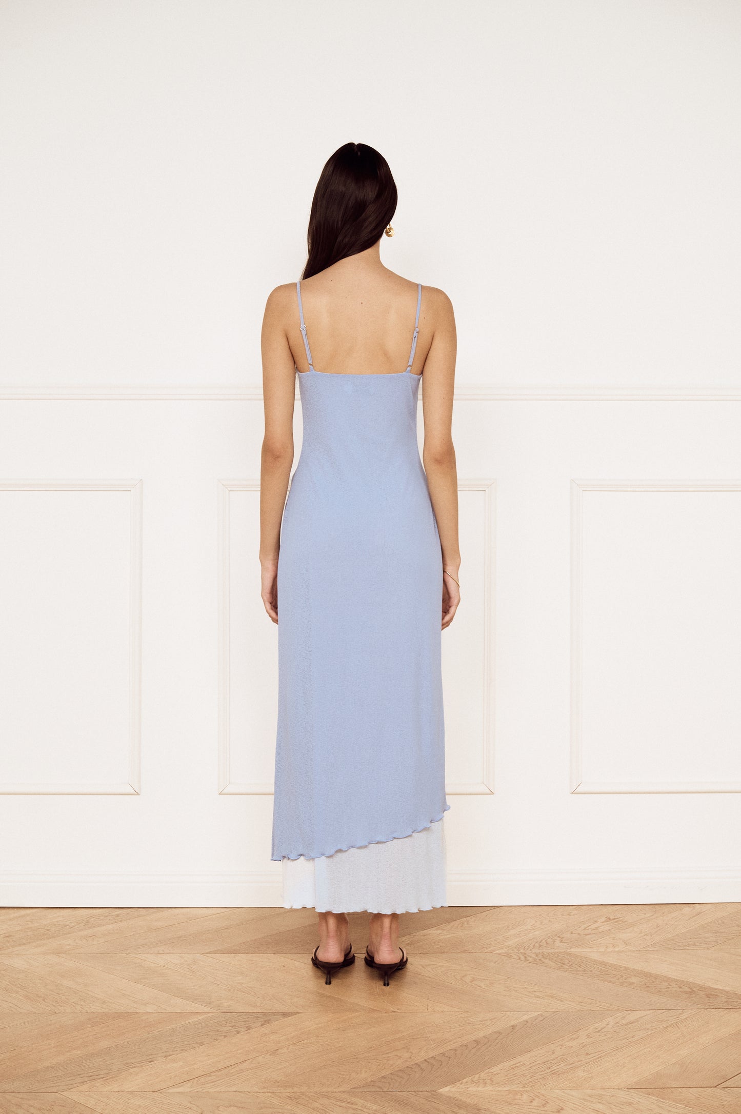 Pre Order JAN -Iris Twist Detail Midi Dress