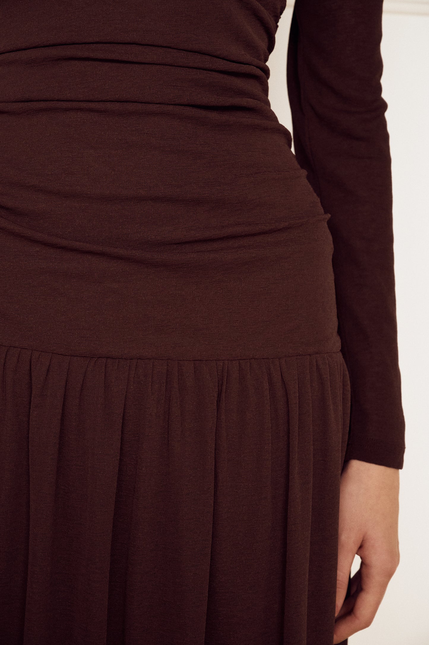 Pre Order MARCH - Astrid Drop Waist Midi Dress