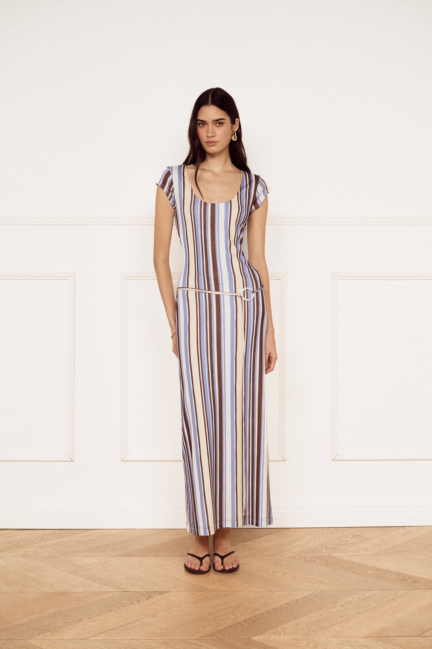 Pre Order JAN - Capri Mesh Midi Dress