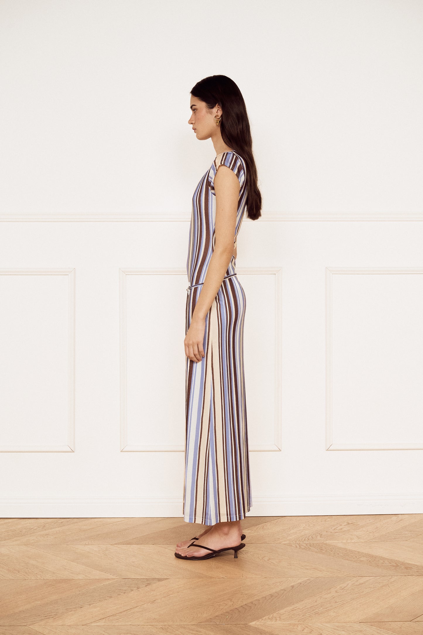 Pre Order JAN - Capri Mesh Midi Dress