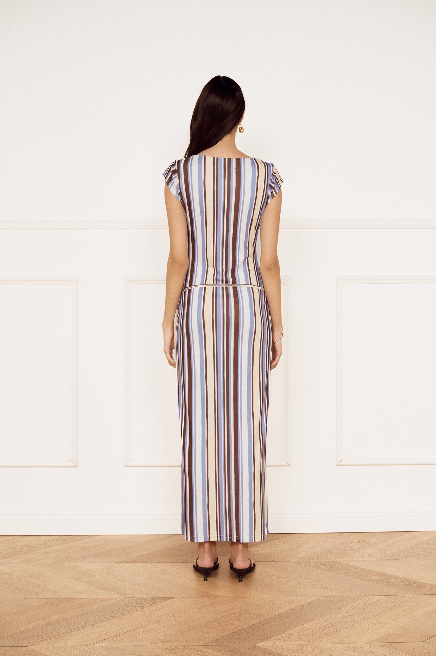 Pre Order JAN - Capri Mesh Midi Dress