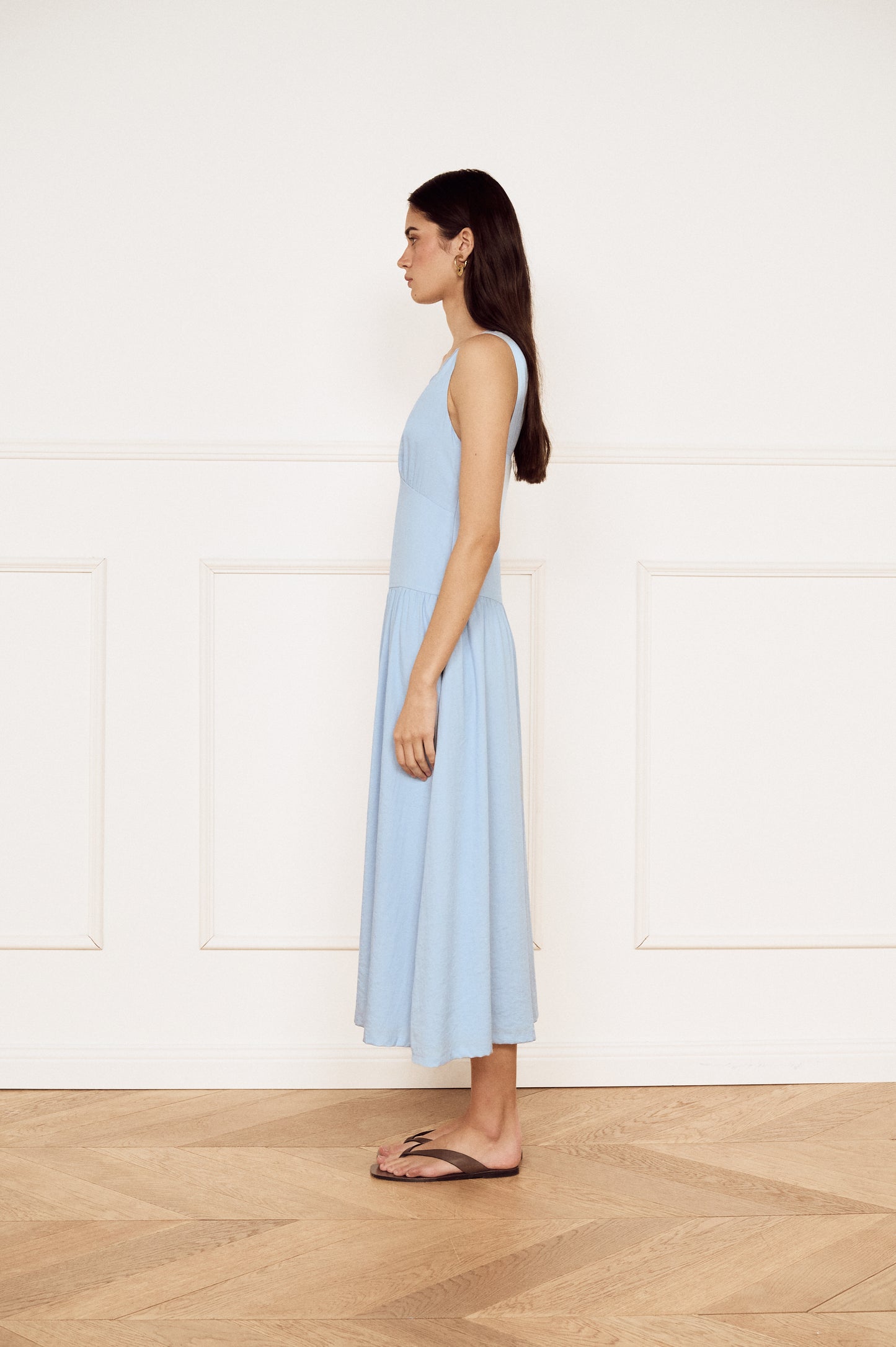 Pre Order FEB - Willow Drop Waist Midi Dress
