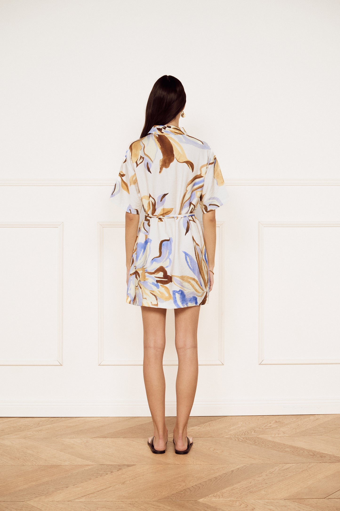 Pre Order JAN - Jardin Mini Shirtdress