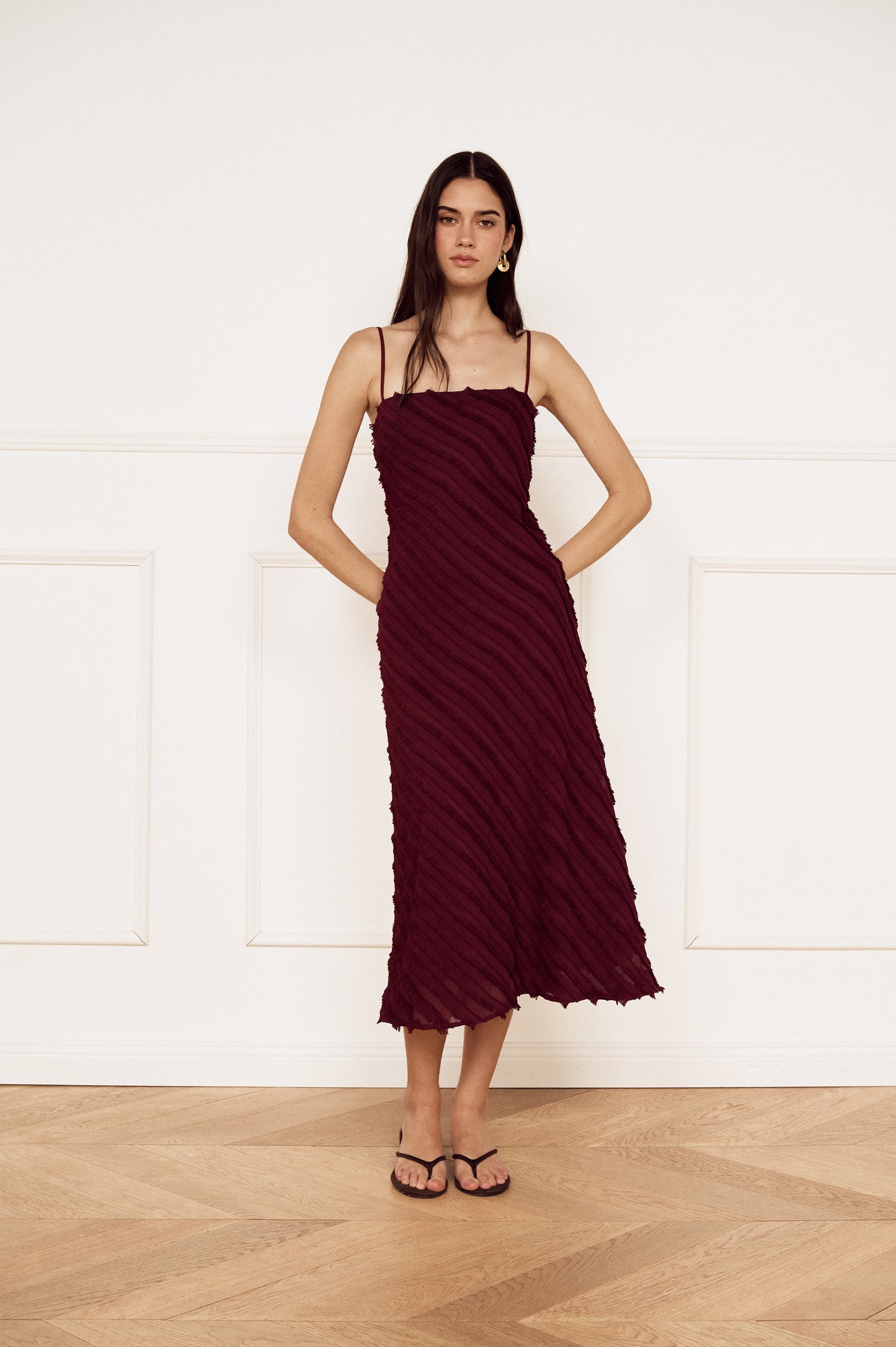 Pre Order MARCH - Ellery Bias Midi Dress