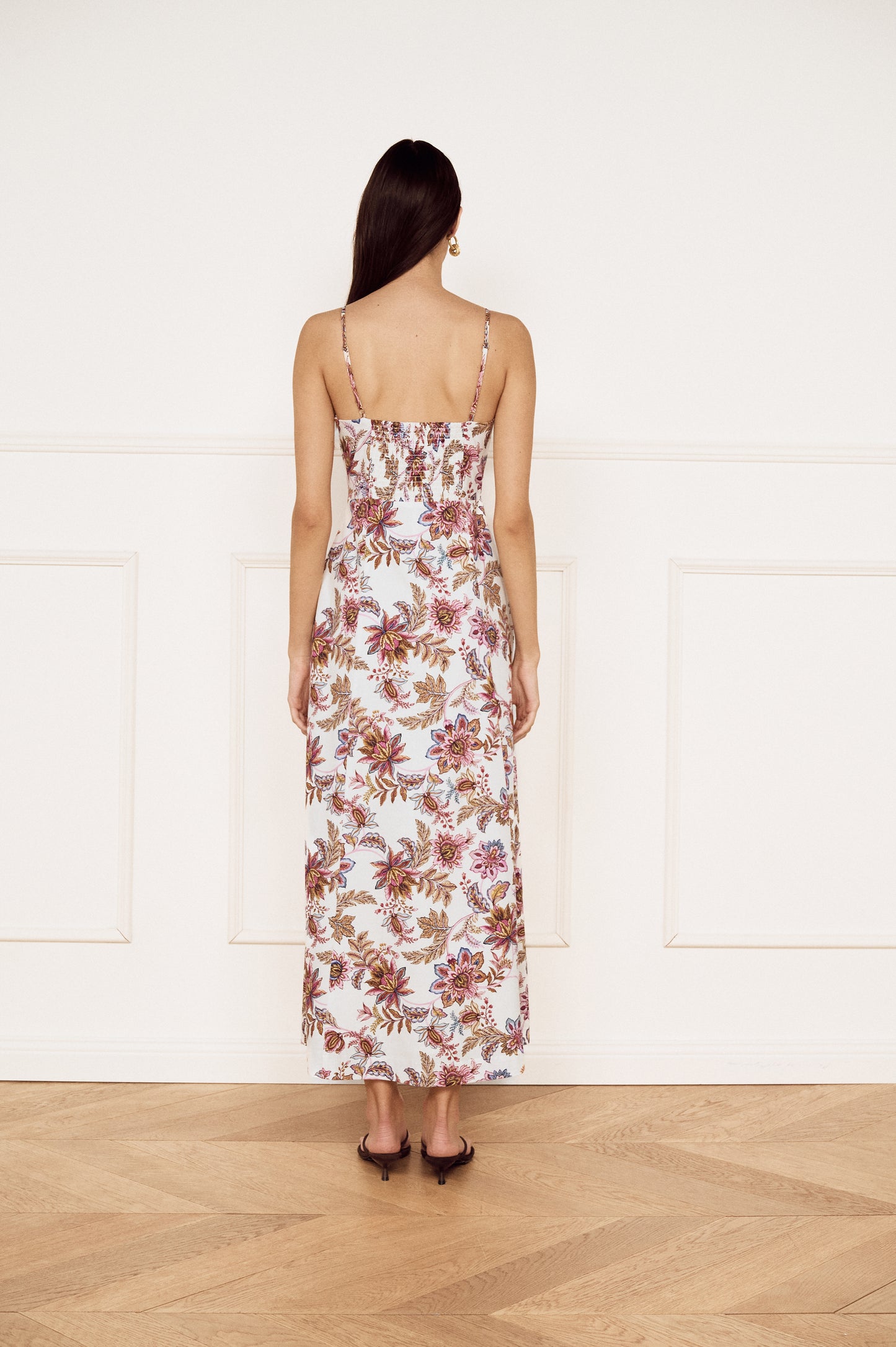 Pre Order FEB - Solene Strappy Midi Dress