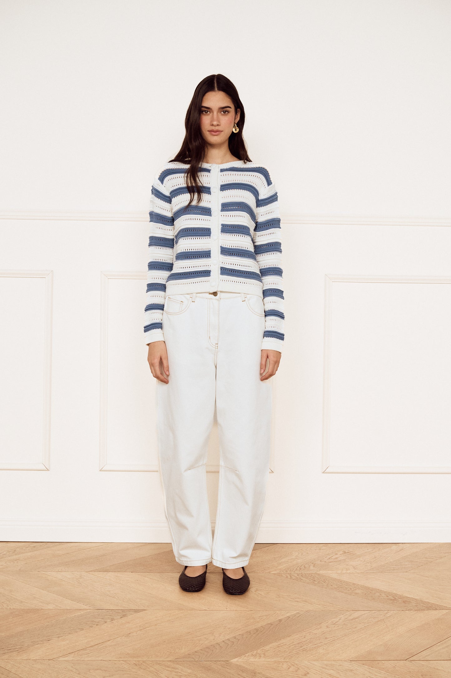 Pre Order FEB - Amelie Stripe Cardigan