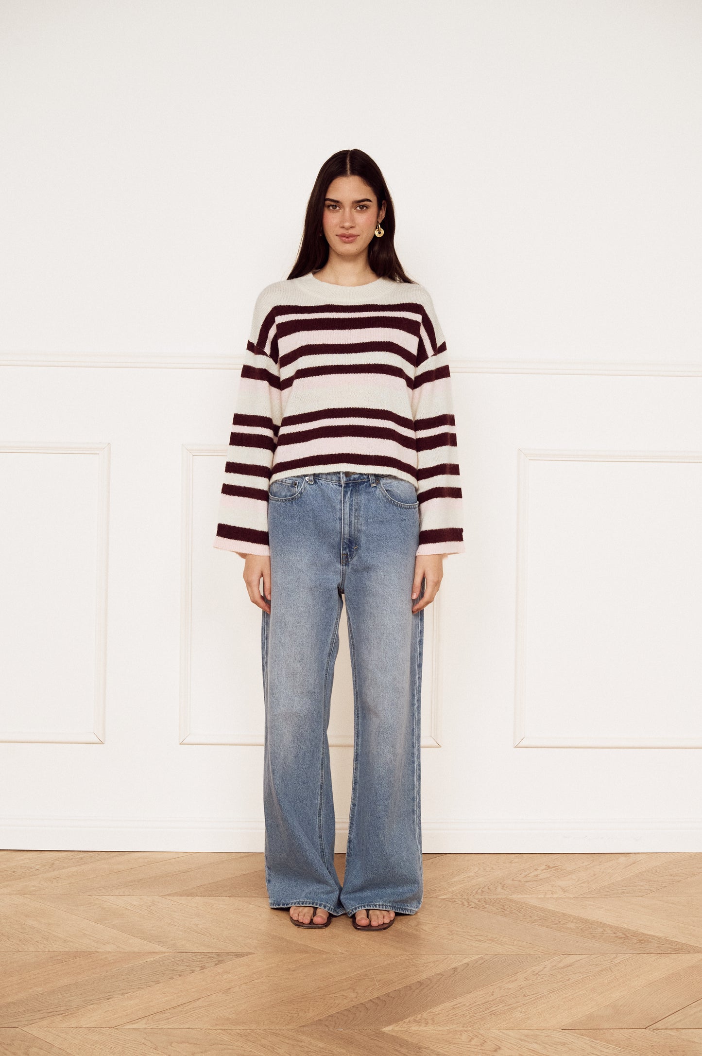 Pre Order FEB - Jolie Stripe Jumper