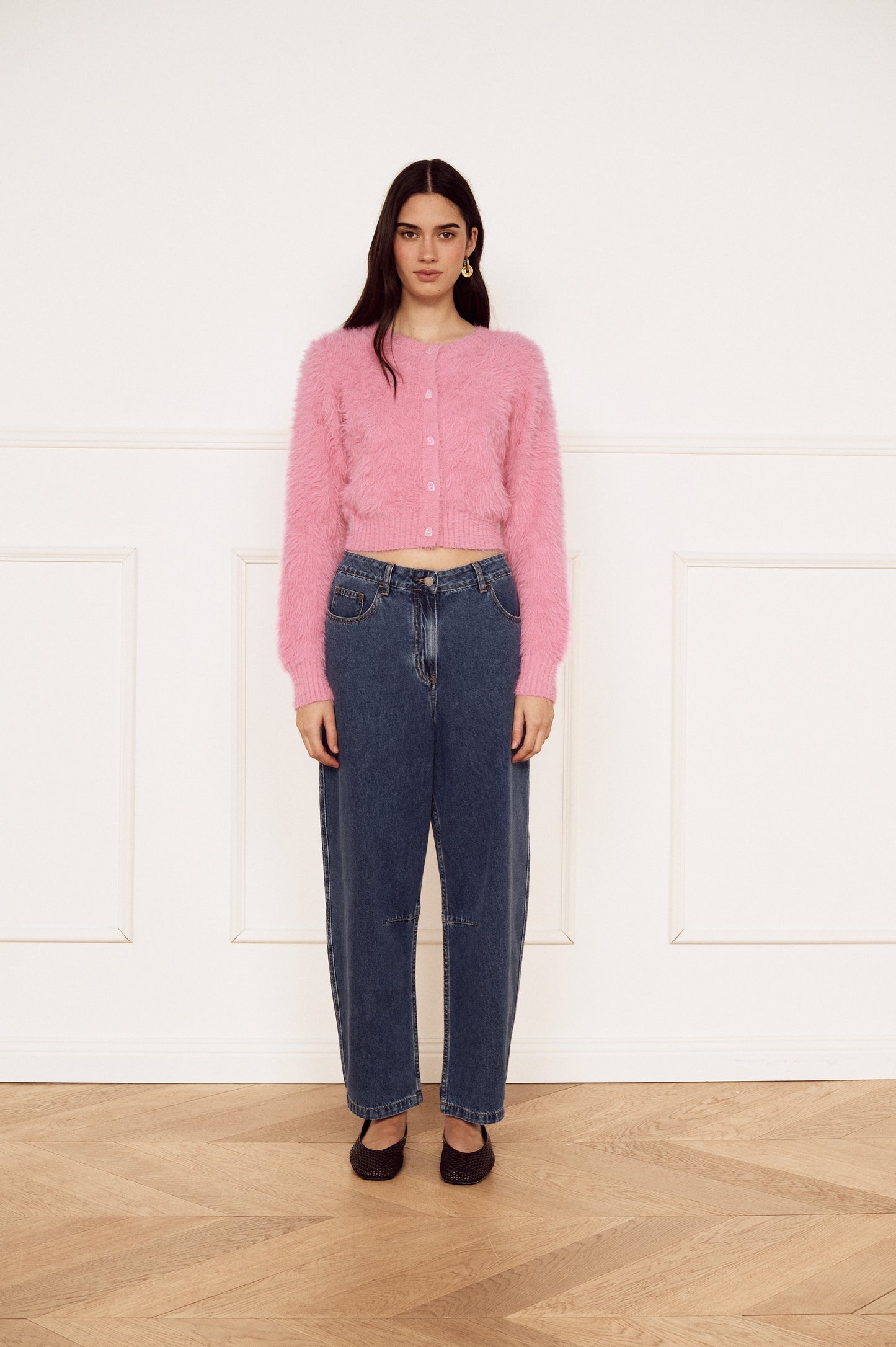 Pre Order MARCH - Sabine Barrel Leg Jean