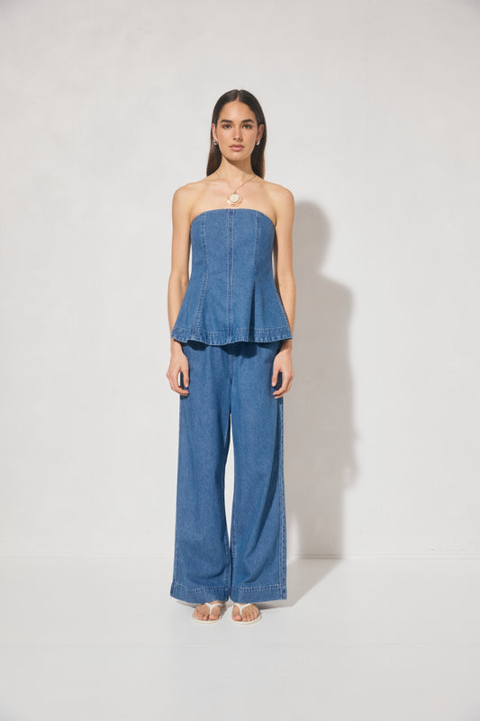 Pre Order FEB - Indigo Denim Top