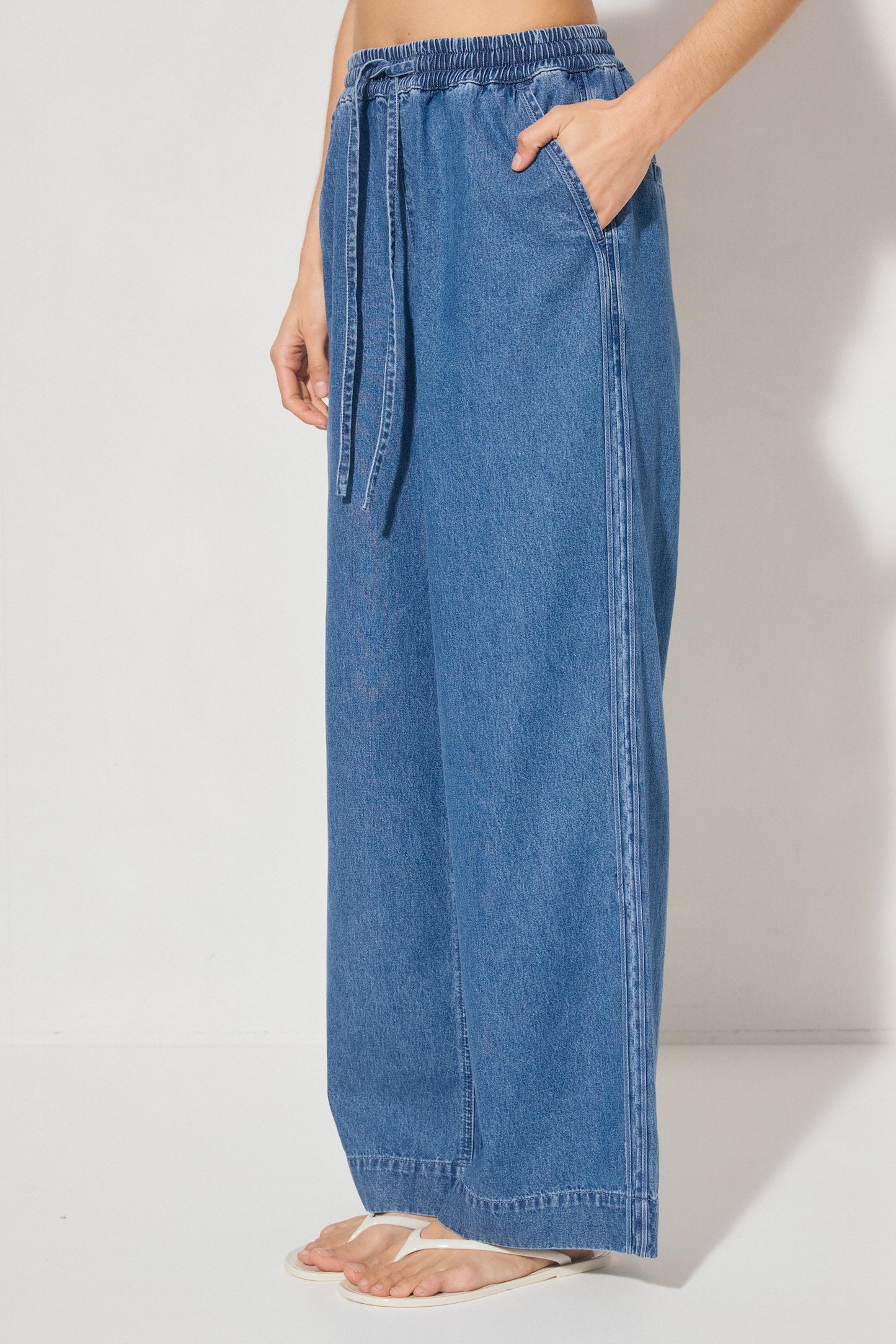Pre Order FEB - Indigo Denim Pant