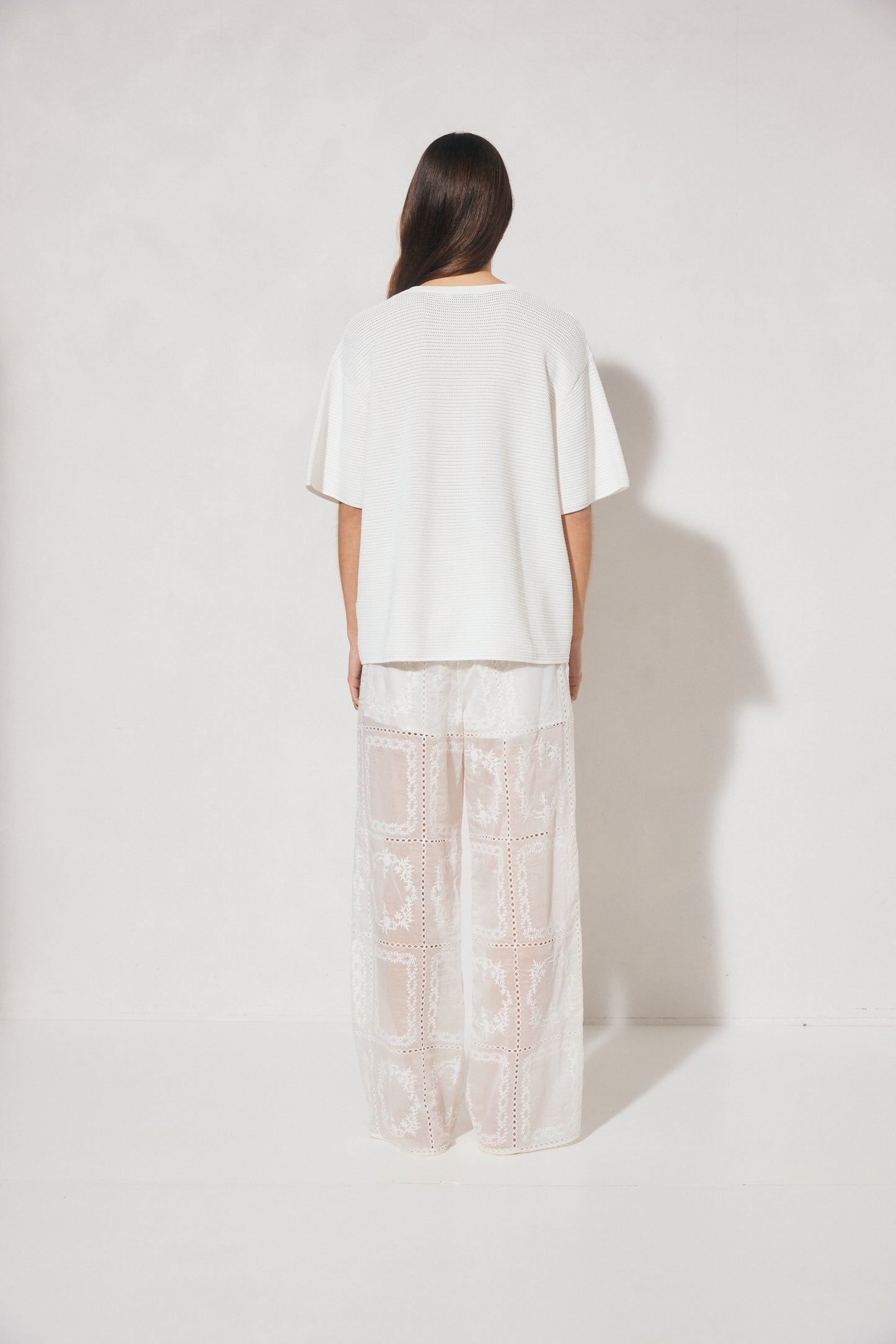 Pre Order JAN - Soma Knit Tee - White