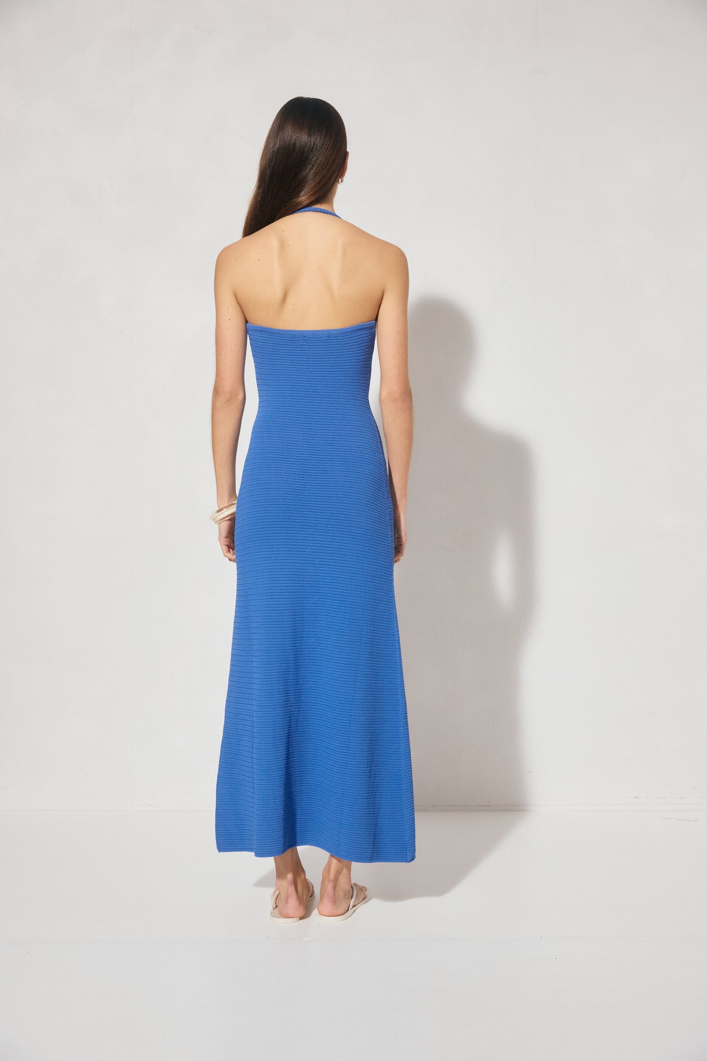 Pre Order JAN - Soma Knit Dress - Blue