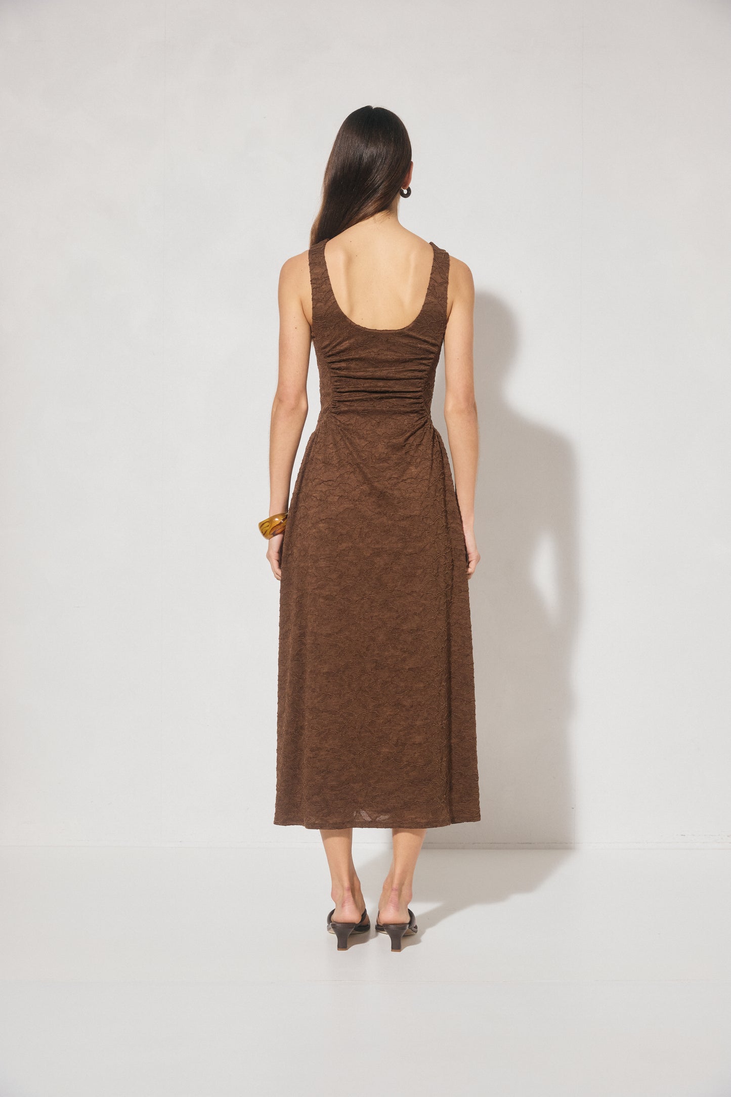 Pre Order FEB - Zenyra Dress - Cacao