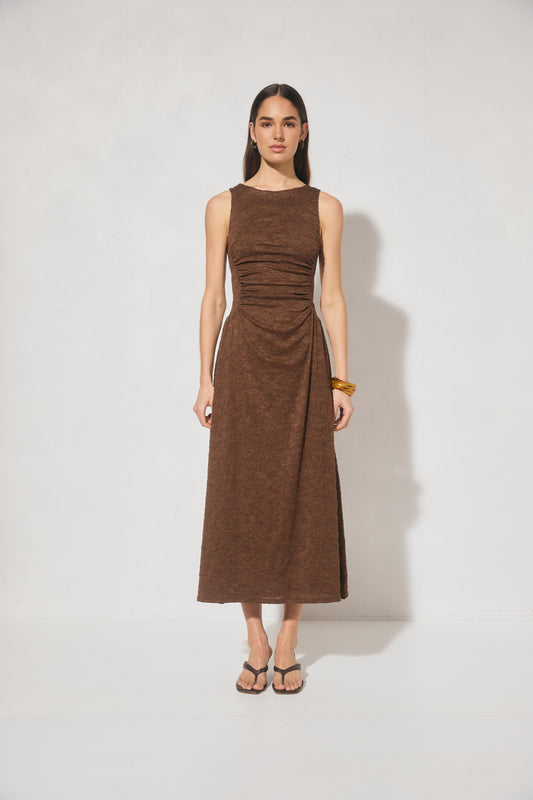 Pre Order FEB - Zenyra Dress - Cacao