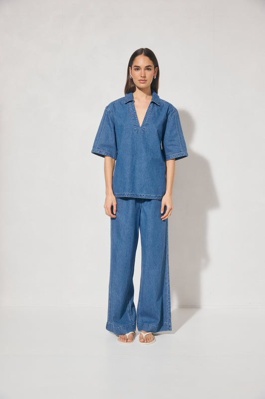 Pre Order FEB - Indigo Denim Shirt